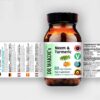 Suplemento ayurvédico de neem y cúrcuma DR WAKDE'S