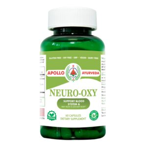 Suplemento ayurvédico Neuro Oxy para apoyo cardiovascular y circulación