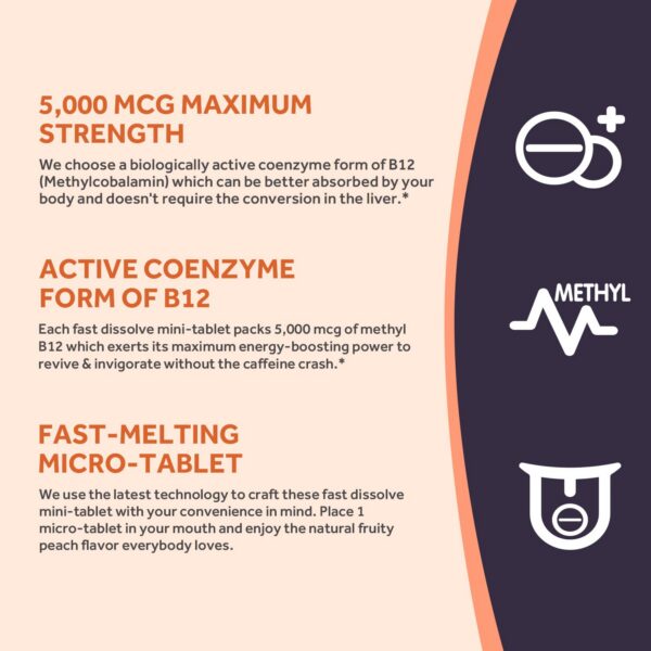 Suplemento B12 para metabolismo energético Doctor's Recipes