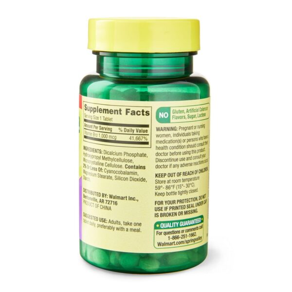 Suplemento B12 para metabolismo y sistema inmune