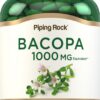 Version 1.0.0 suplemento bacopa monnieri pipping rock botella 180 cápsulas