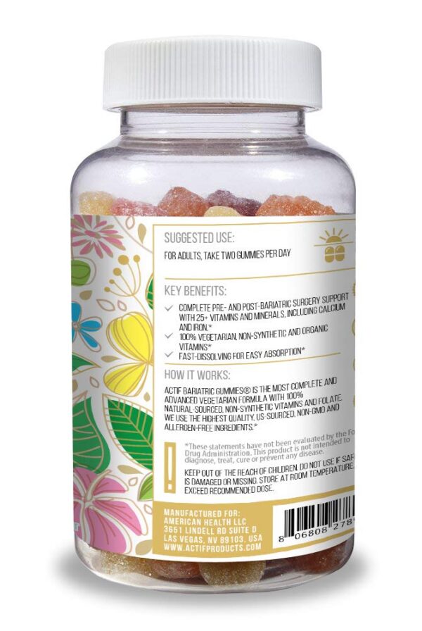 Version 1.0.0 Suplemento bariátrico con 25 vitaminas y minerales orgánicos