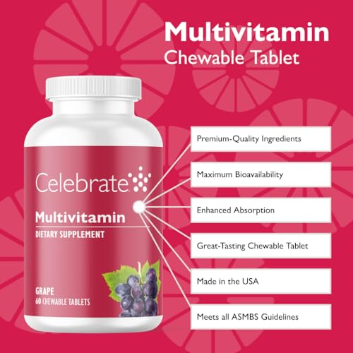 Suplemento bariátrico Celebrate Vitamins para hombres y mujeres