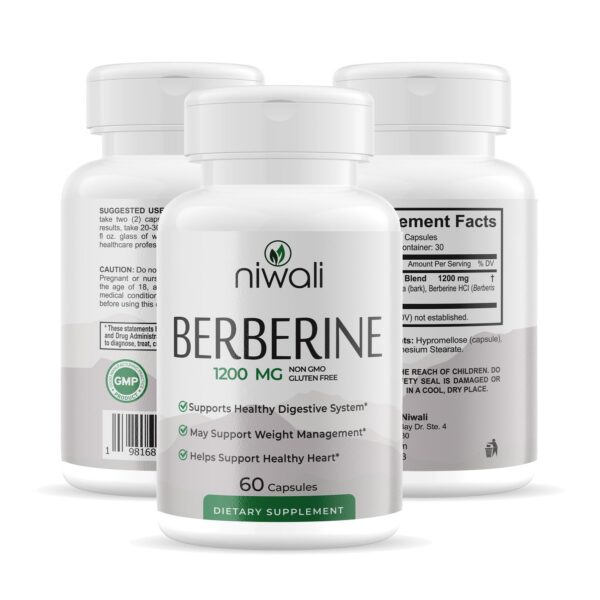 Version 1.0.0 Suplemento de Berberina beneficios digestivos