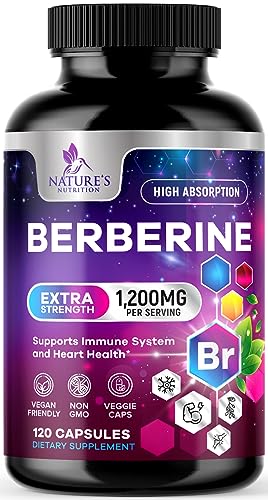Version 1.0.0 Suplemento Berberina HCL 1200mg cápsulas vegetales