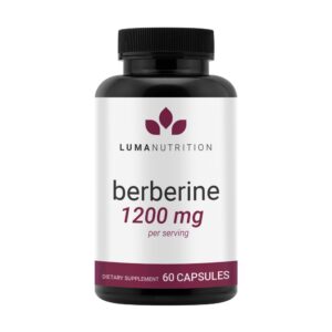 Version 1.0.0 Suplemento de berberina Luma Nutrition 1200mg cápsulas