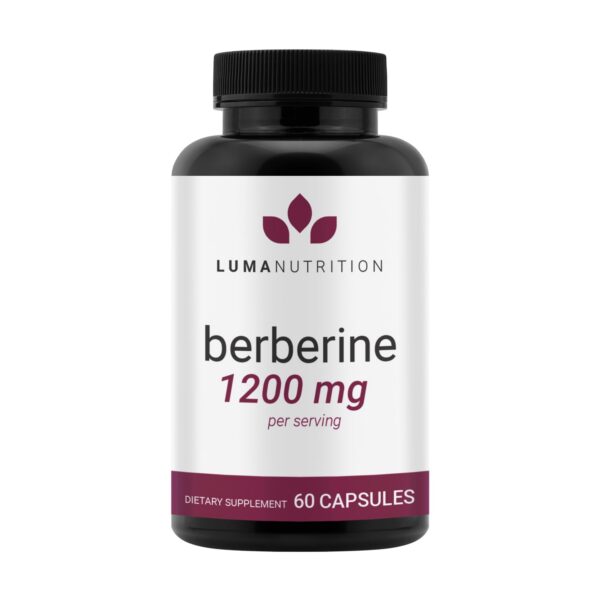 Suplemento de berberina Luma Nutrition 1200mg cápsulas