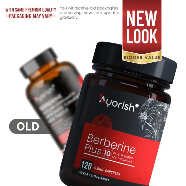 Suplemento de Berberina para soporte diario y bienestar