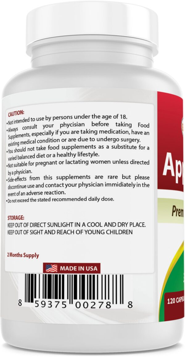 Suplemento Best Naturals para salud intestinal