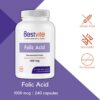 Suplemento BESTVITE ácido fólico sin gluten