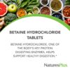 Suplemento-betaína-clorhidrato-natures-plus
