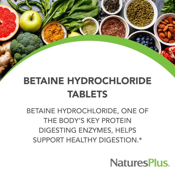 Suplemento-betaína-clorhidrato-natures-plus