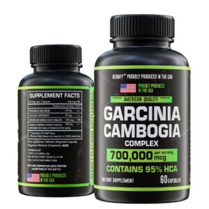 Suplemento bienestar garcinia cambogia HERBIFY 60 cápsulas