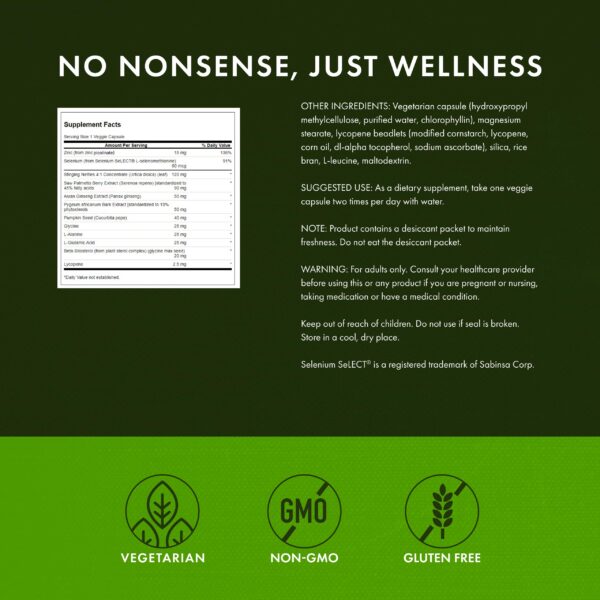 Version 1.0.0 Suplemento natural Swanson para bienestar masculino