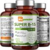 Suplemento Biogenuine Super B-15 paquete frontal
