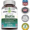 Suplemento biotina pureza y calidad garantizadas Amazing Nutrition