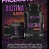 Suplemento de biotina hecho en USA