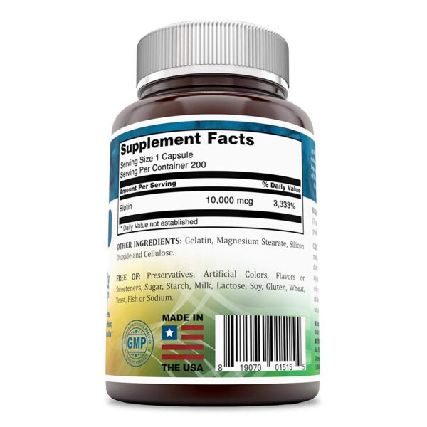 Suplemento biotina para piel radiante y energía celular