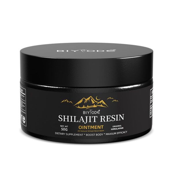 Suplemento BIYODE Shilajit puro Himalaya en envase