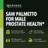 Suplemento bloqueador DHT y salud capilar para hombres con Saw Palmetto