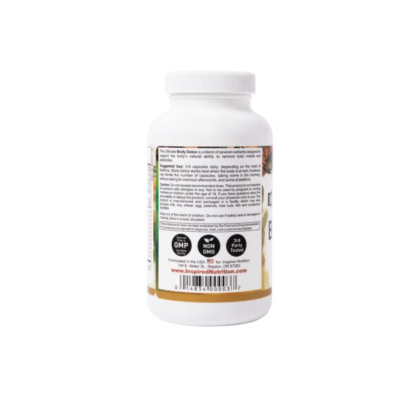 Suplemento Body Detox para eliminación de toxinas