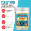 Polvo de calostro BodyBoost 99.5% puro y natural