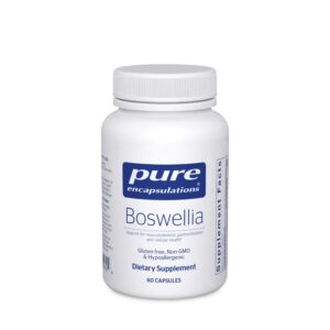 Suplemento Boswellia Pure Encapsulations para salud articular y digestiva