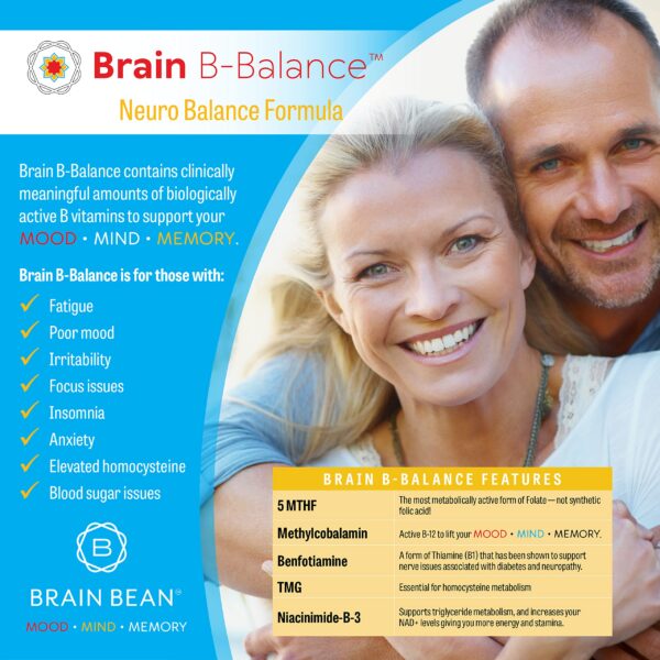 Suplemento Brain B Balance neurobalance para estado de ánimo
