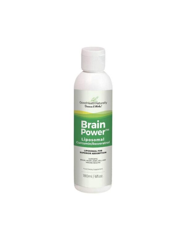 Suplemento BRAINPOWER Curcumina Liposomal alta absorción natural
