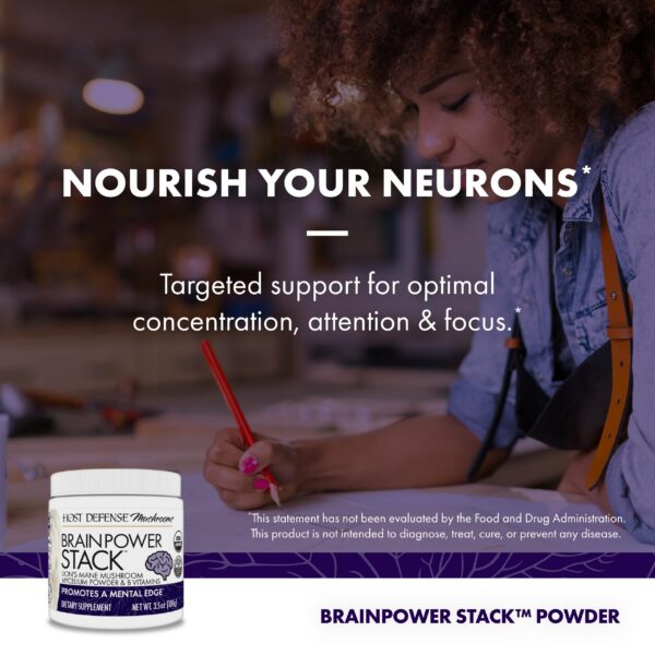 Suplemento BrainPower natural apoyo sistema nervioso