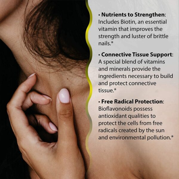 Version 1.0.0 Suplemento para brillo textura y fuerza de cabello y uñas