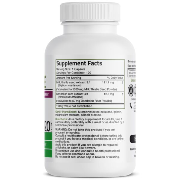 Version 1.0.0 Suplemento Bronson para soporte hepático y antioxidantes naturales