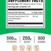 Version 1.0.0 Suplemento BulkSupplements extracto semillas calabaza 500mg