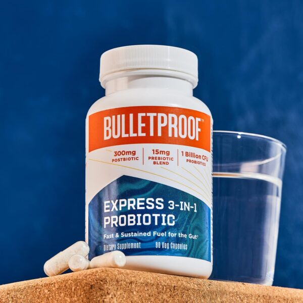 Suplemento Bulletproof Express para salud intestinal