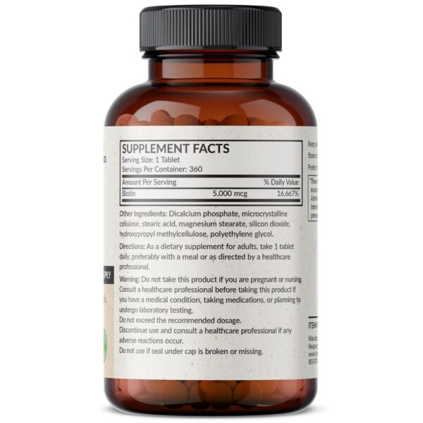 Suplemento para cabello piel uñas Futurebiotics vegano