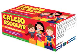 Suplemento Calcio Escolar para huesos y dientes fuertes