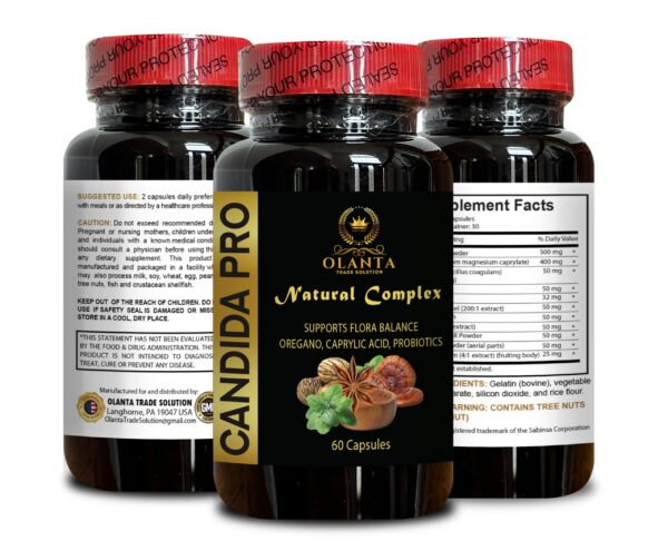 Caja Generic Candida Pro Flora Balance 60 cápsulas