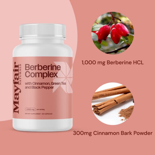 Suplemento con canela y té verde para estilo de vida saludable