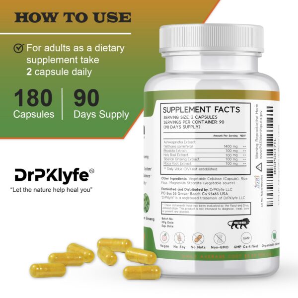 suplemento cápsulas para dormir relajar drpklyfe