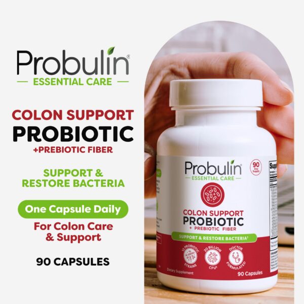 Version 1.0.0 Suplemento cápsulas probiótico Probulin 20B CFU vegano