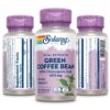 Suplemento cápsulas vegetales de café verde SOLARAY 400mg