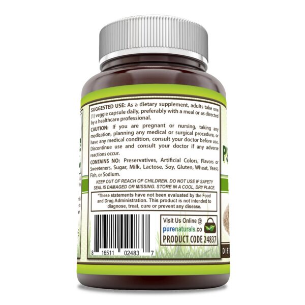 Version 1.0.0 Suplemento cápsulas vegetarianas de psyllium fibra 750 mg