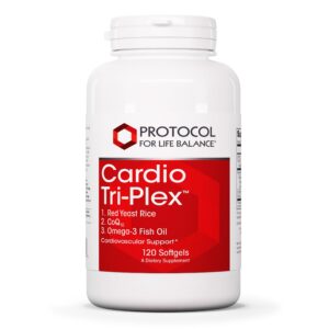 Suplemento Cardio Tri-Plex Protocol For Life Balance, salud cardíaca