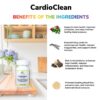 Suplemento CARDIOCLEAN para apoyo cardíaco natural EE.UU.