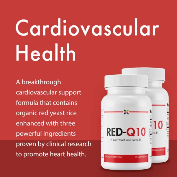 Suplemento cardiovascular arroz rojo orgánico Stop Aging Now