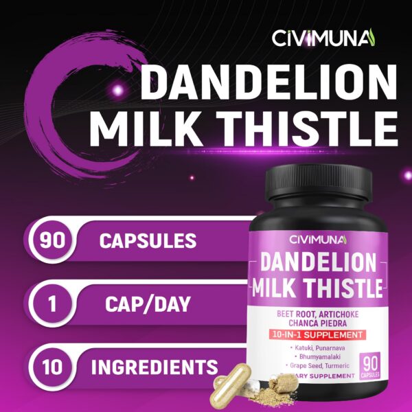 Suplemento natural con cardo mariano y polvo de remolacha