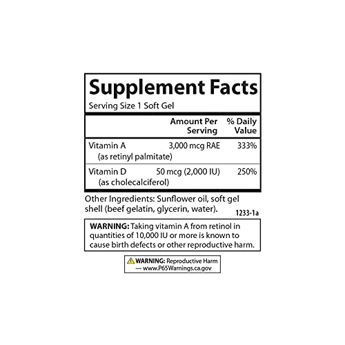 Version 1.0.0 Suplemento Carlson vitamina A y D para visión