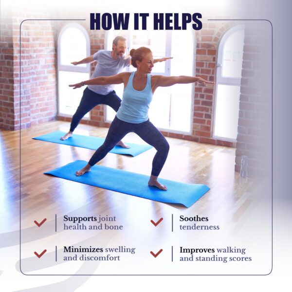 Suplemento para cartílago y articulaciones NATION HEALTH MD con ingredientes naturales