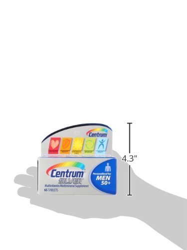 Suplemento Centrum Silver para hombres mayores de 50 salud general