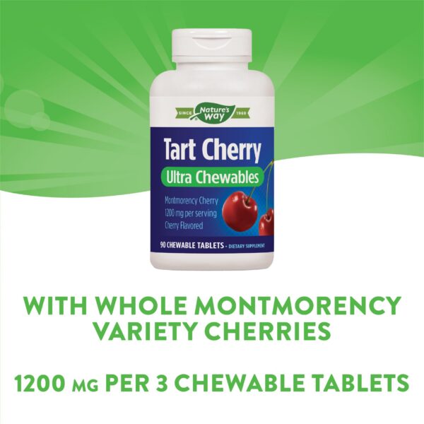 Suplemento de cereza tart antioxidante Nature's Way 90 tabletas